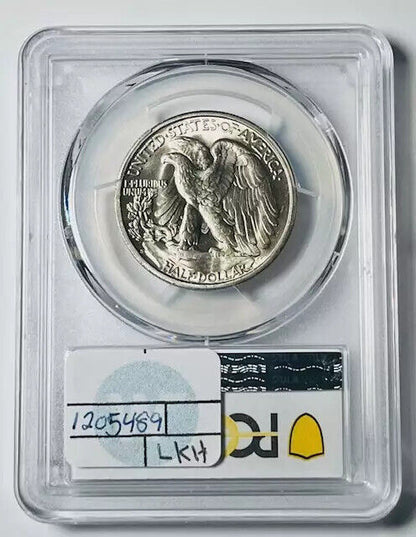 1946 S Walking Liberty Half Dollar PCGS MS-66 White Coin