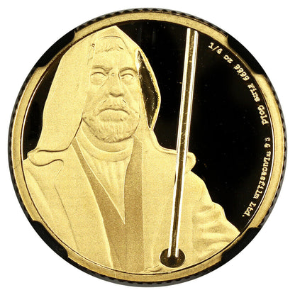 Niue: 2017 Star Wars Obi-Wan Kenobi G$25 NGC Gem Proof (One of First 75 Struck)