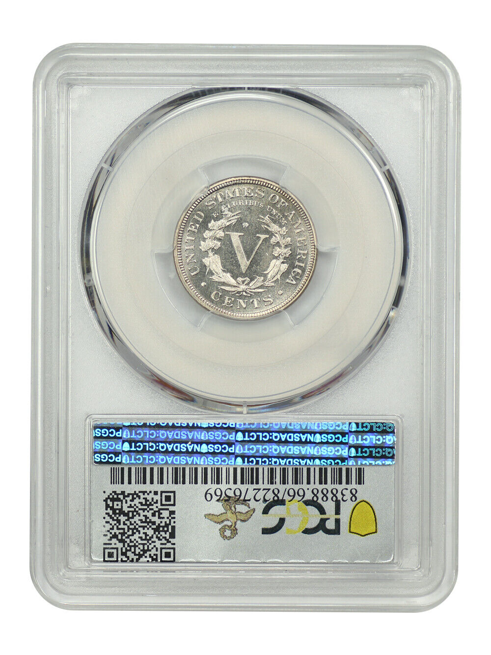 1890 5C PCGS PR66CAM ex: D.L. Hansen