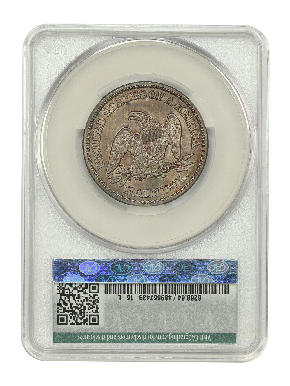 1850 50C CACG MS64 ex: D.L. Hansen - Liberty Seated Half Dollar