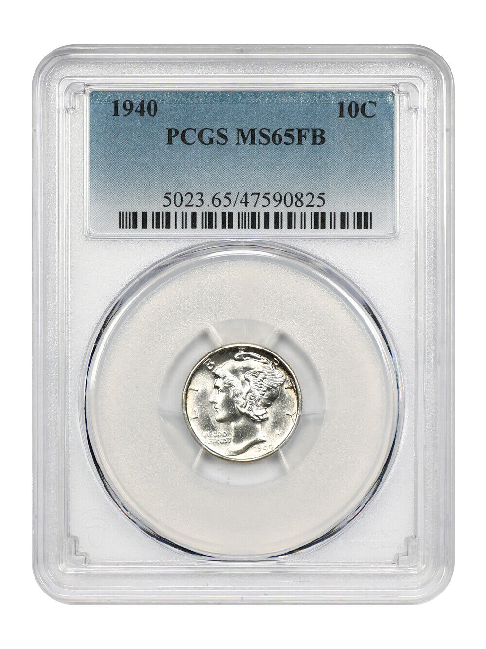 1940 10C PCGS MS65FB