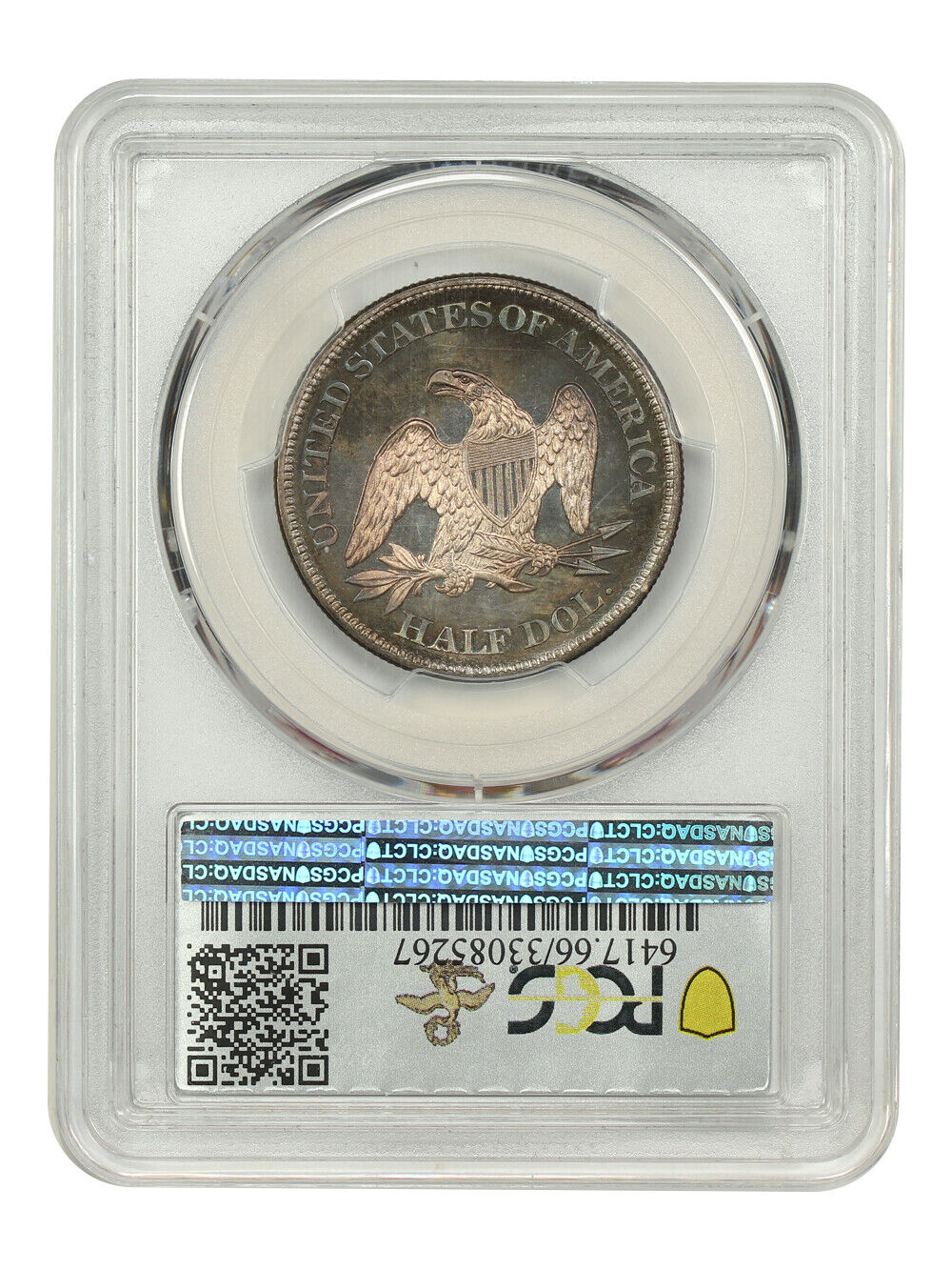 1863 50C PCGS PR66 ex: D.L. Hansen/Chrismor