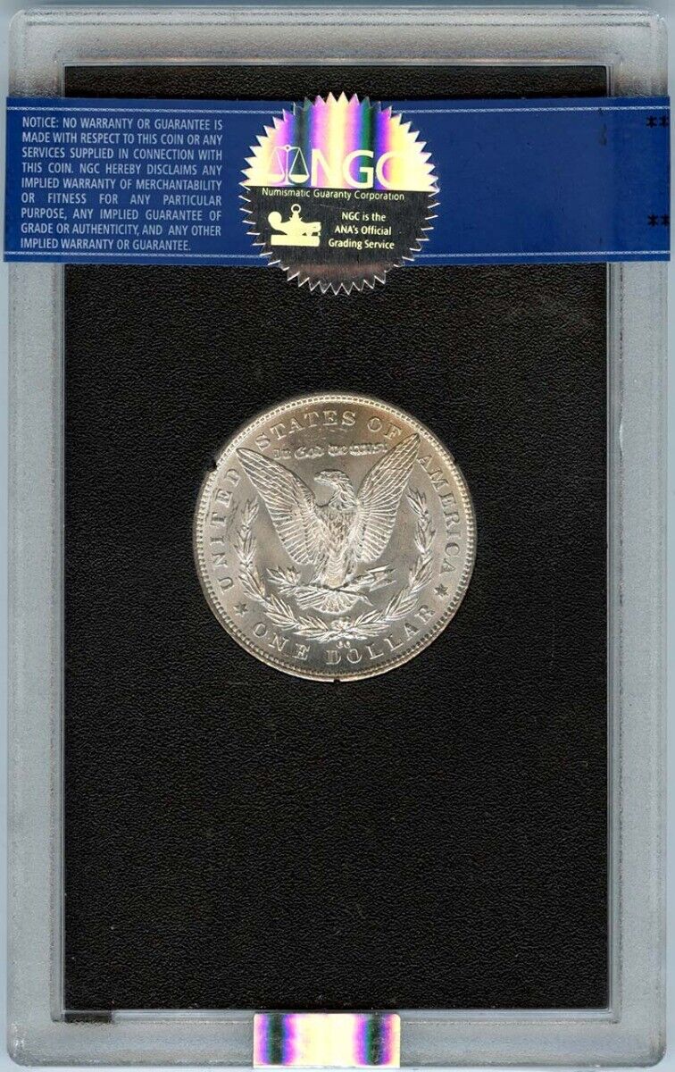 1890-CC Morgan Dollar GSA HOARD S$1 NGC MS62 (CAC)