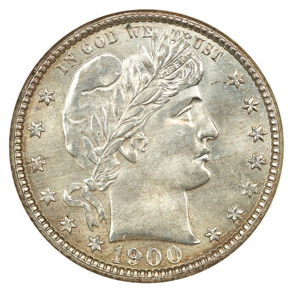 1900-O 25C NGC MS65 - Barber Quarter