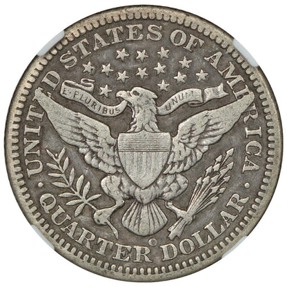 1901-O 25C NGC VF20 - Barber Quarter