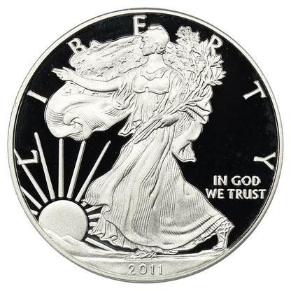 2011-W Silver Eagle $1 PCGS Proof 70 DCAM