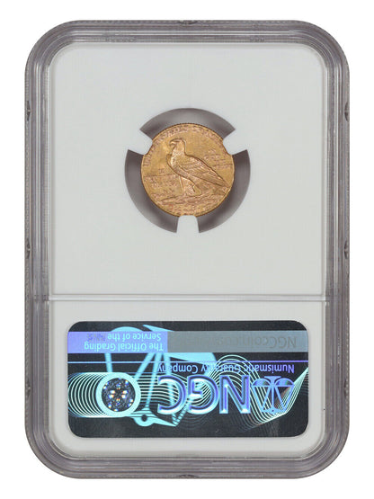 1914-D $2.50 NGC AU58 - Indian $2.5 - Better Date