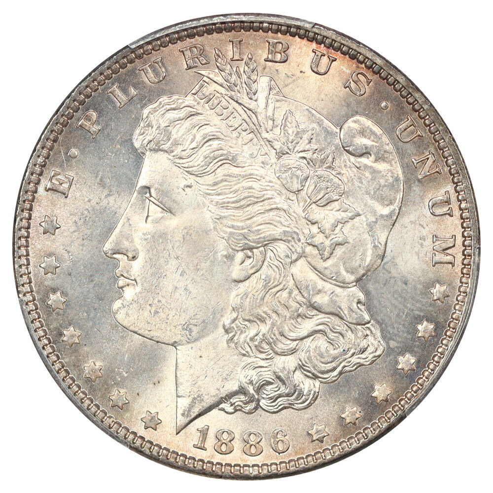 1886 $1 PCGS MS66 - Morgan Dollar