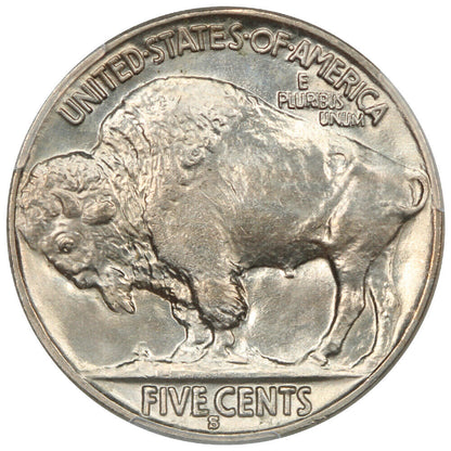 1931-S 5C PCGS MS66 - Buffalo Nickel