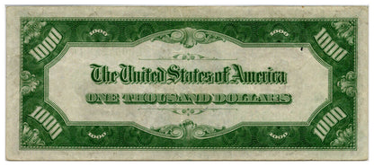 FR.2211-Llgs 1934 $1,000 FRN San Francisco PMG XF40 (Light Green) - Other