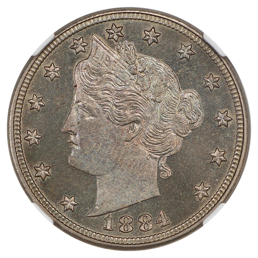 1884 5C NGC PR66 - Liberty Nickel