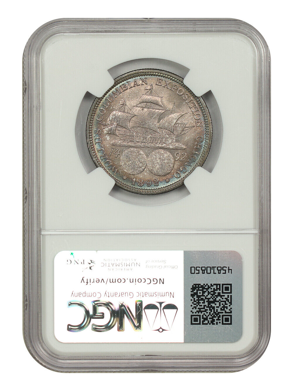 1892 50C Columbian NGC MS66 - Classic Silver Commemorative