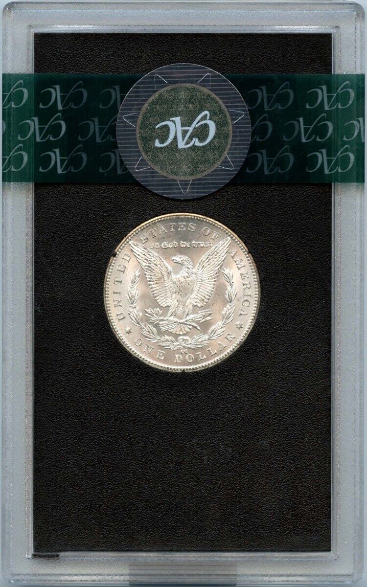 1885-CC Morgan Dollar GSA HOARD S$1 CACG MS66+