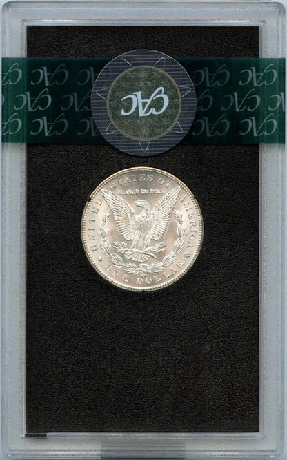 1885-CC Morgan Dollar GSA HOARD S$1 CACG MS66+