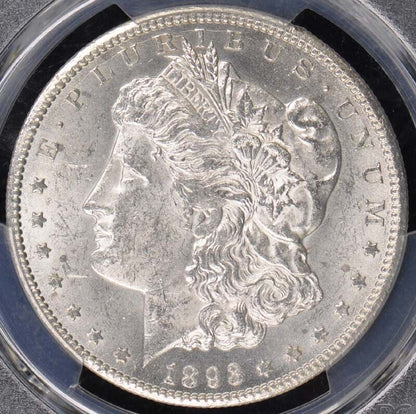 1893-CC $1 Morgan Dollar PCGS MS62