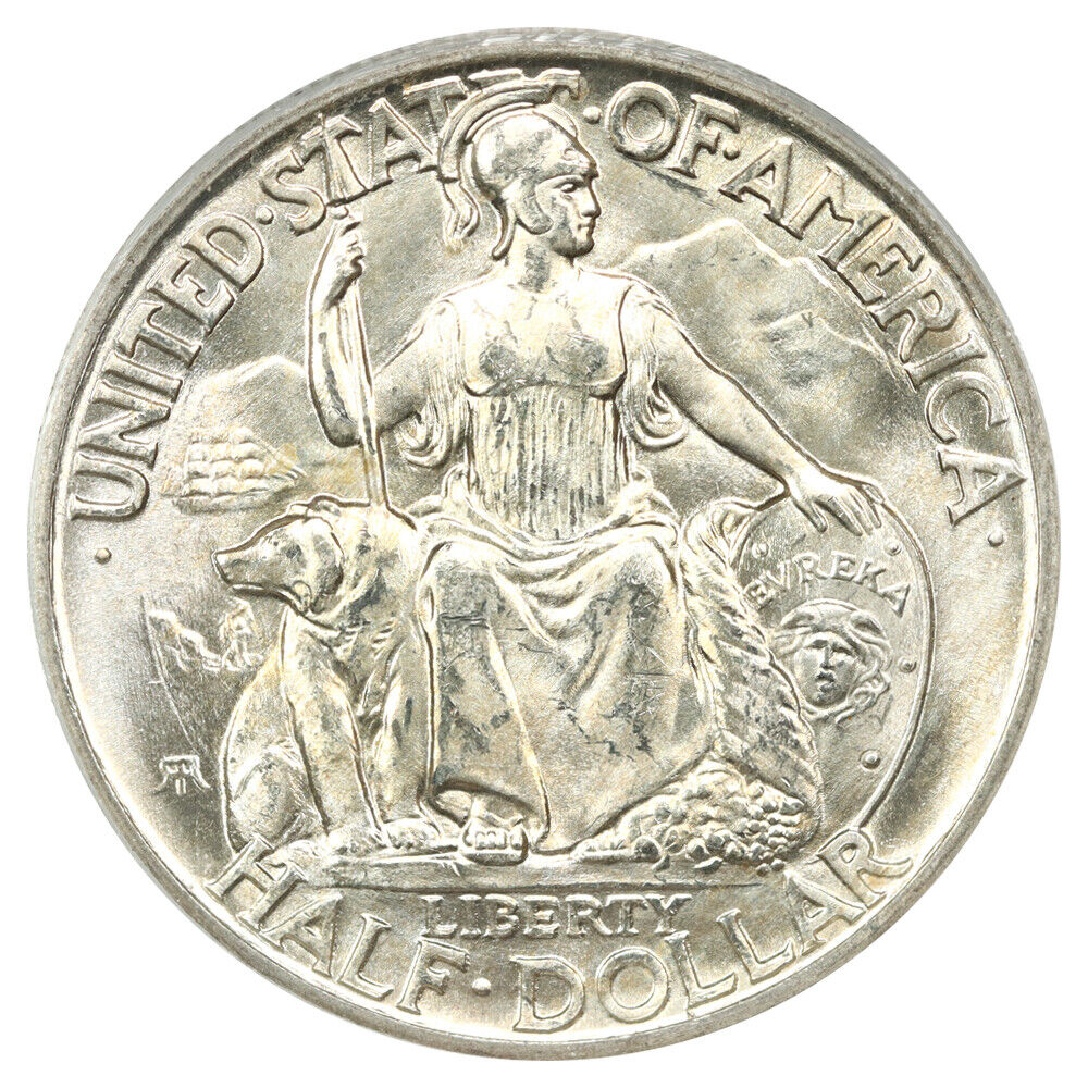 1935-S 50C San Diego PCGS MS65 (OGH) - Classic Silver Commemorative