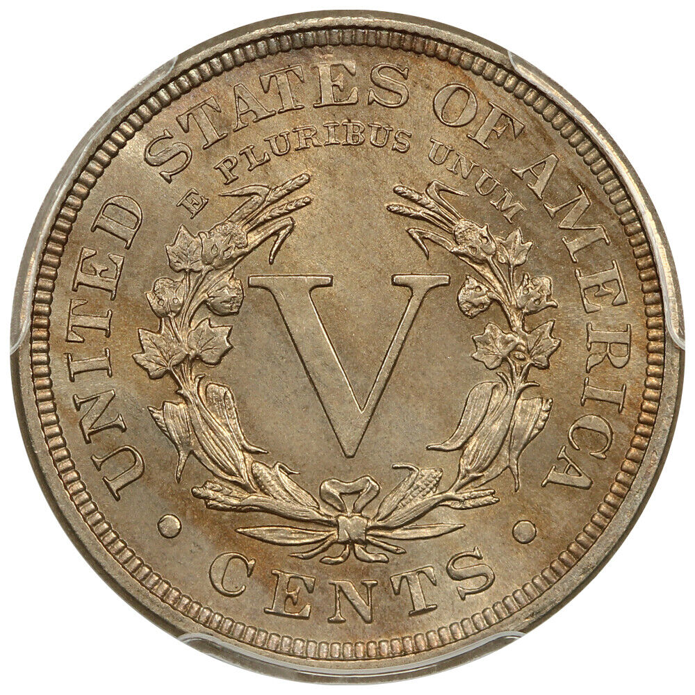 1905 5c PCGS MS65