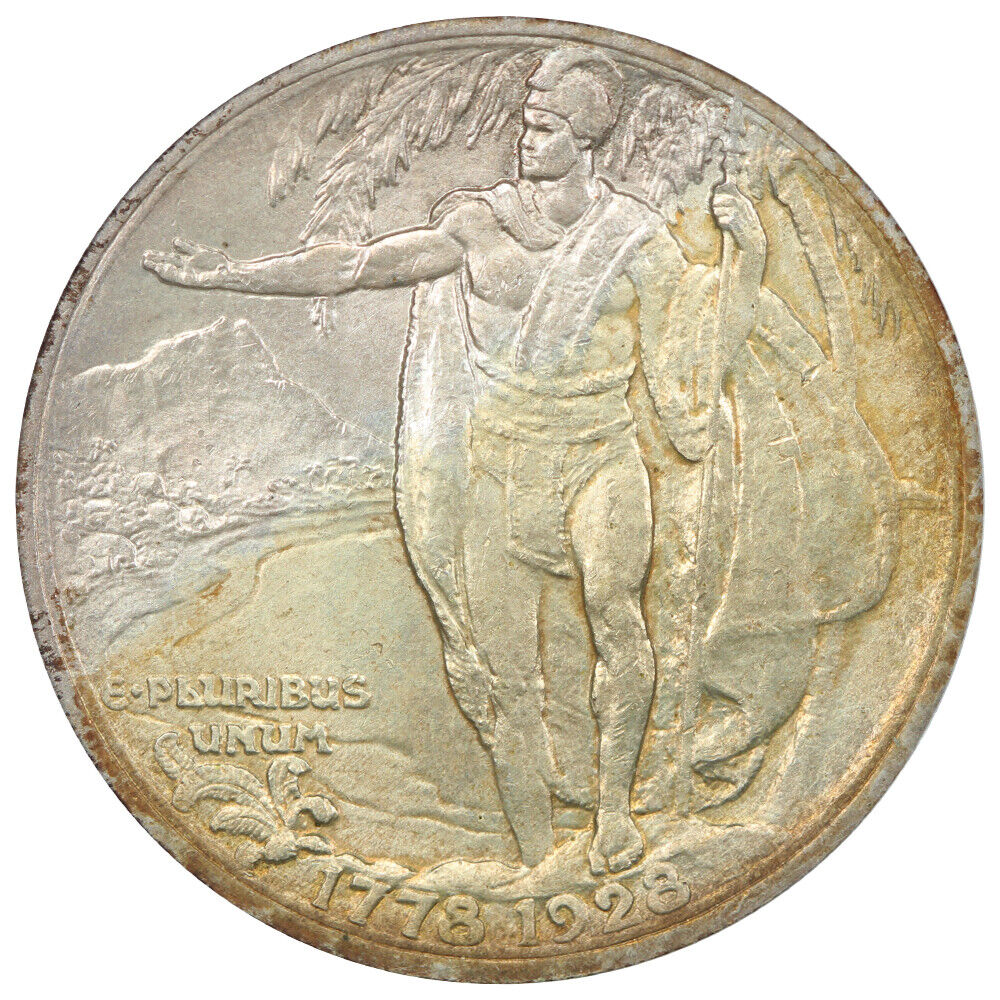 1928 50C Hawaiian PCGS/CAC MS65 - Classic Silver Commemorative