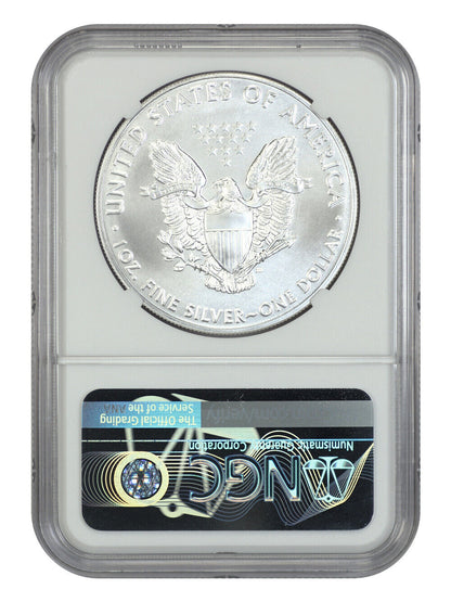 2021 $1 Silver Eagle NGC MS70 (Type 1, U.S. State Series-Tennessee)