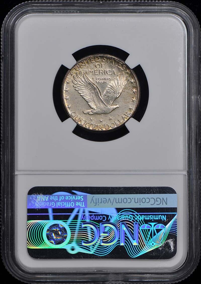 1924-S Standing Liberty Quarter 25C NGC MS66