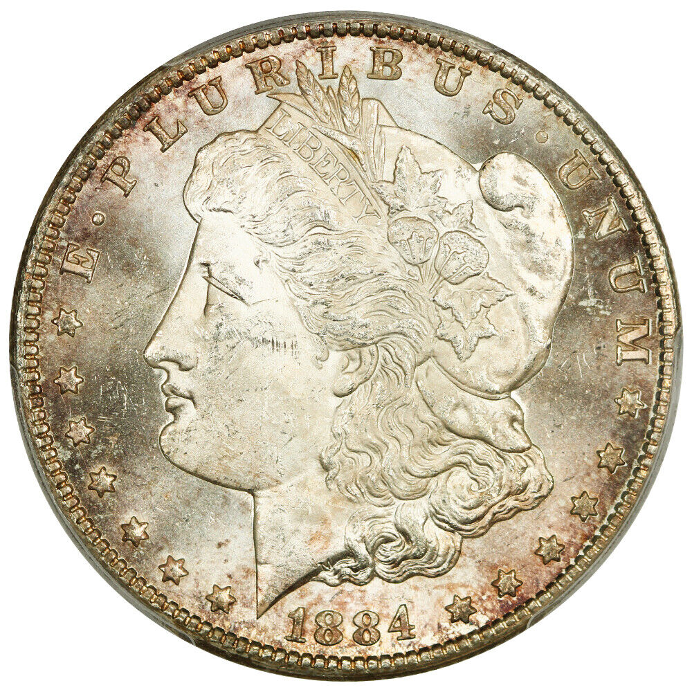 1884-CC $1 PCGS MS64