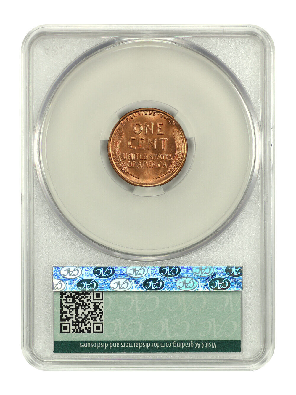 1930-S 1C CACG MS64RD - Lincoln Cent (Wheat Reverse)