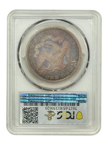 1869 $1 PCGS PR65 ex: D.L. Hansen