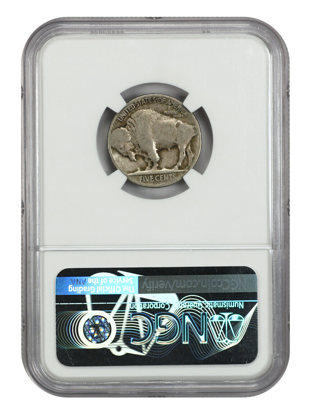 1918/7-D 5C NGC Good 06 - Buffalo Nickel - Rare Overdate