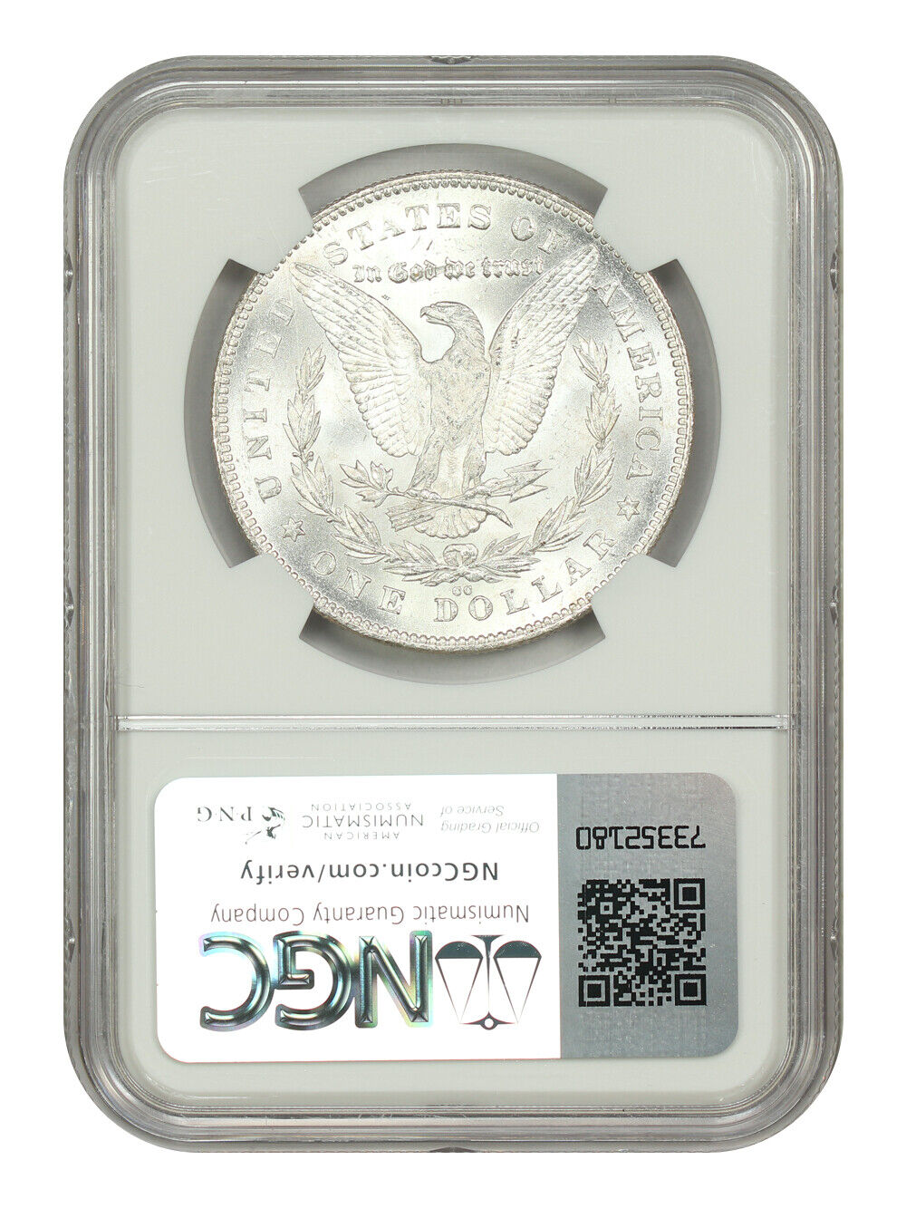 1880/79-CC $1 NGC MS63 (VAM-4, Rev of 78) - Morgan Dollar - Top 100 VAM