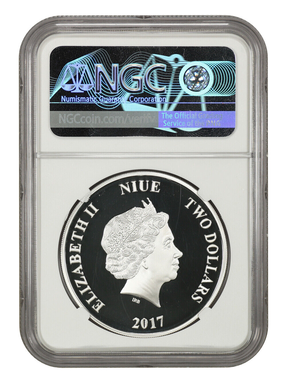 Niue: 2017 Star Wars Chewbacca $2 NGC Proof 70 UCAM (With Box and COA)