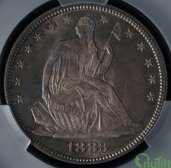 1883 50C CACG MS67 ex: D.L. Hansen - Liberty Seated Half Dollar