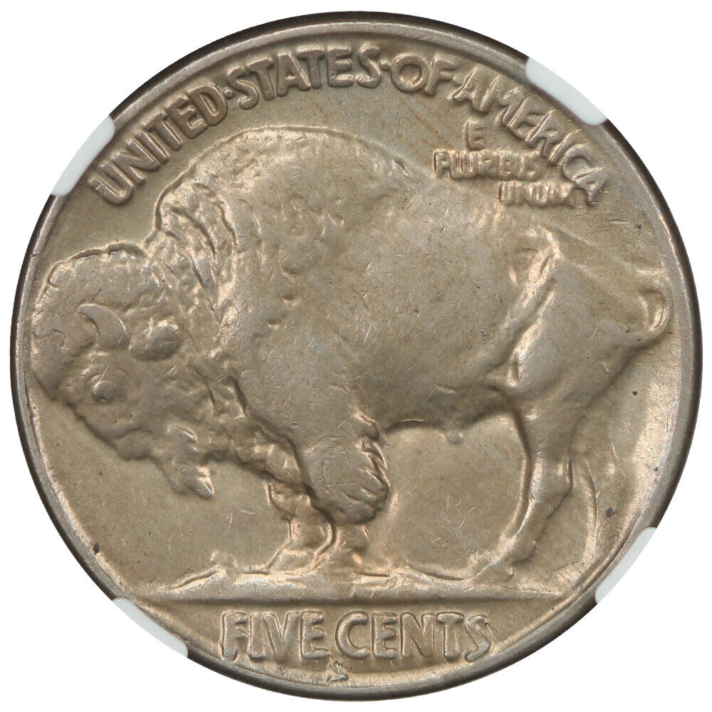 1927-S 5C NGC MS63 - Buffalo Nickel