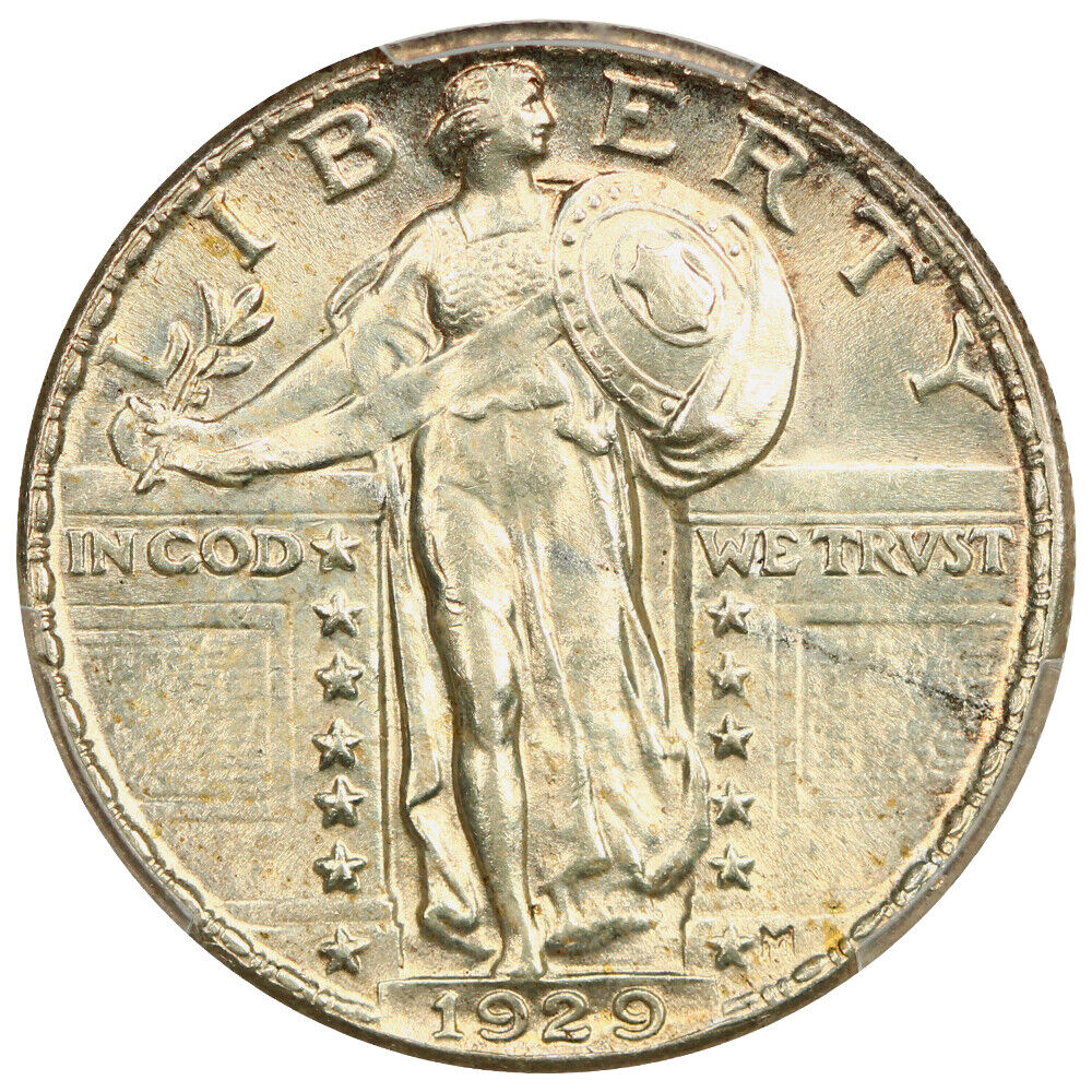 1929 25C PCGS MS63FH