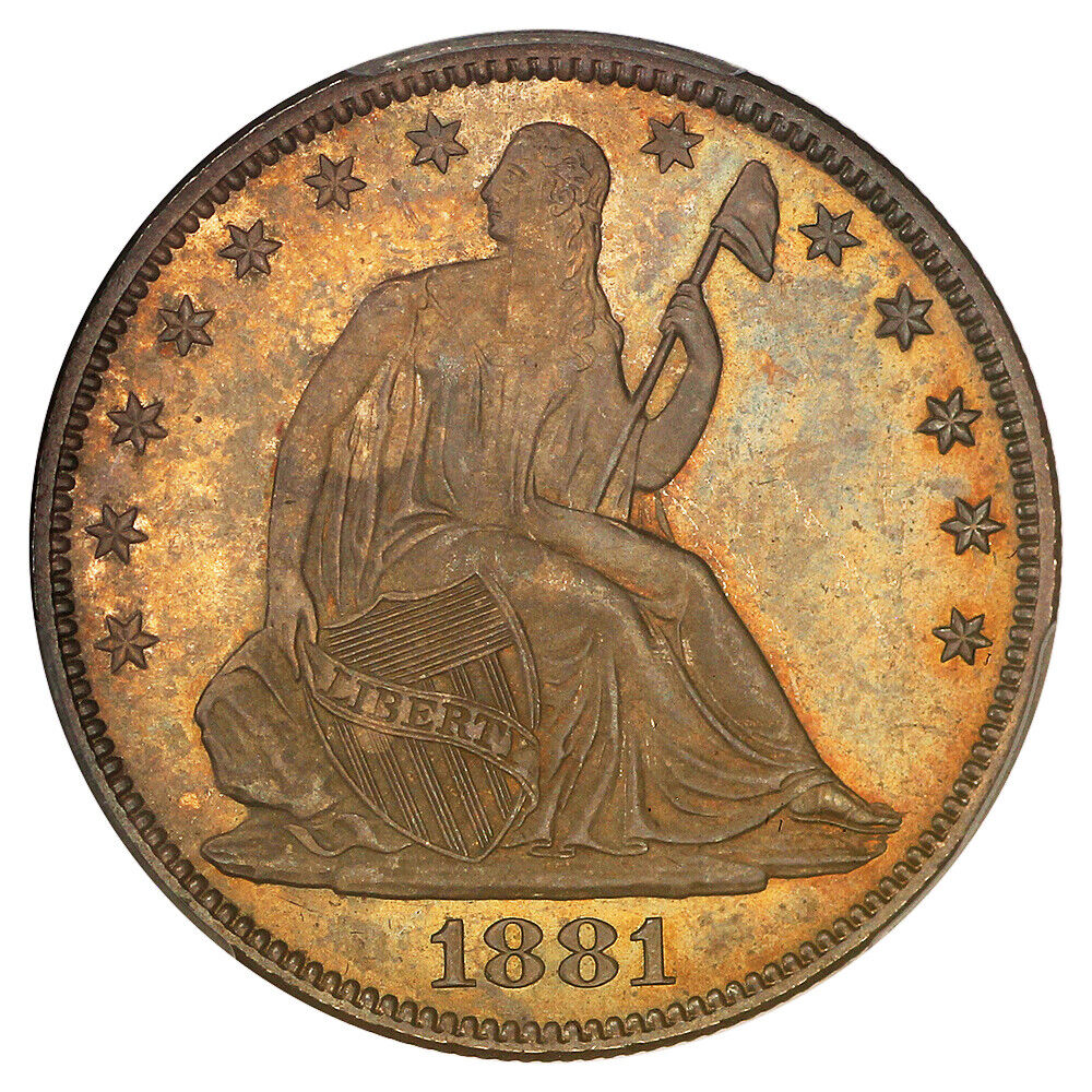 1881 50C PCGS MS66 ex: D.L. Hansen