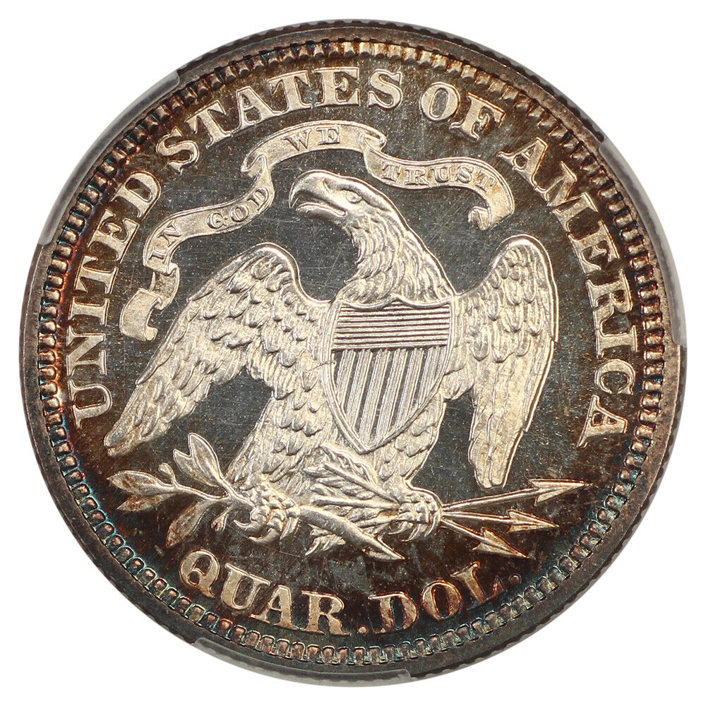 1873 25C CACG PR64CAM (Arrows) ex: D.L. Hansen - Liberty Seated Quarter