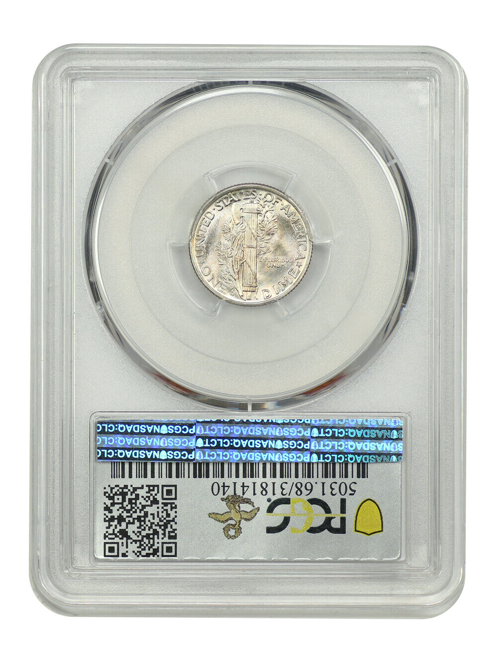 1941-D 10C PCGS MS68FB ex: D.L. Hansen