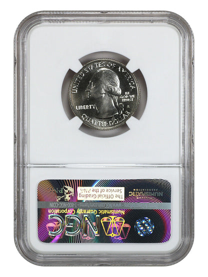 2015-S 25C Bombay Hook NP NGC MS68 - Type 1 - Clad