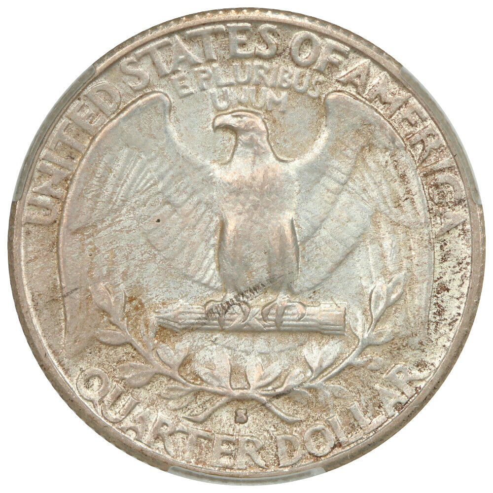 1935-S 25C CACG MS66 ex: D.L. Hansen - Washington Quarter - Superb Original!