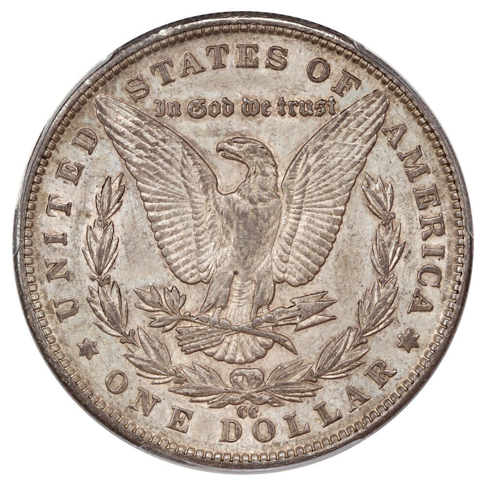 1890-CC $1 PCGS AU50 - Morgan Dollar - Popular, Scarce Carson City Morgan