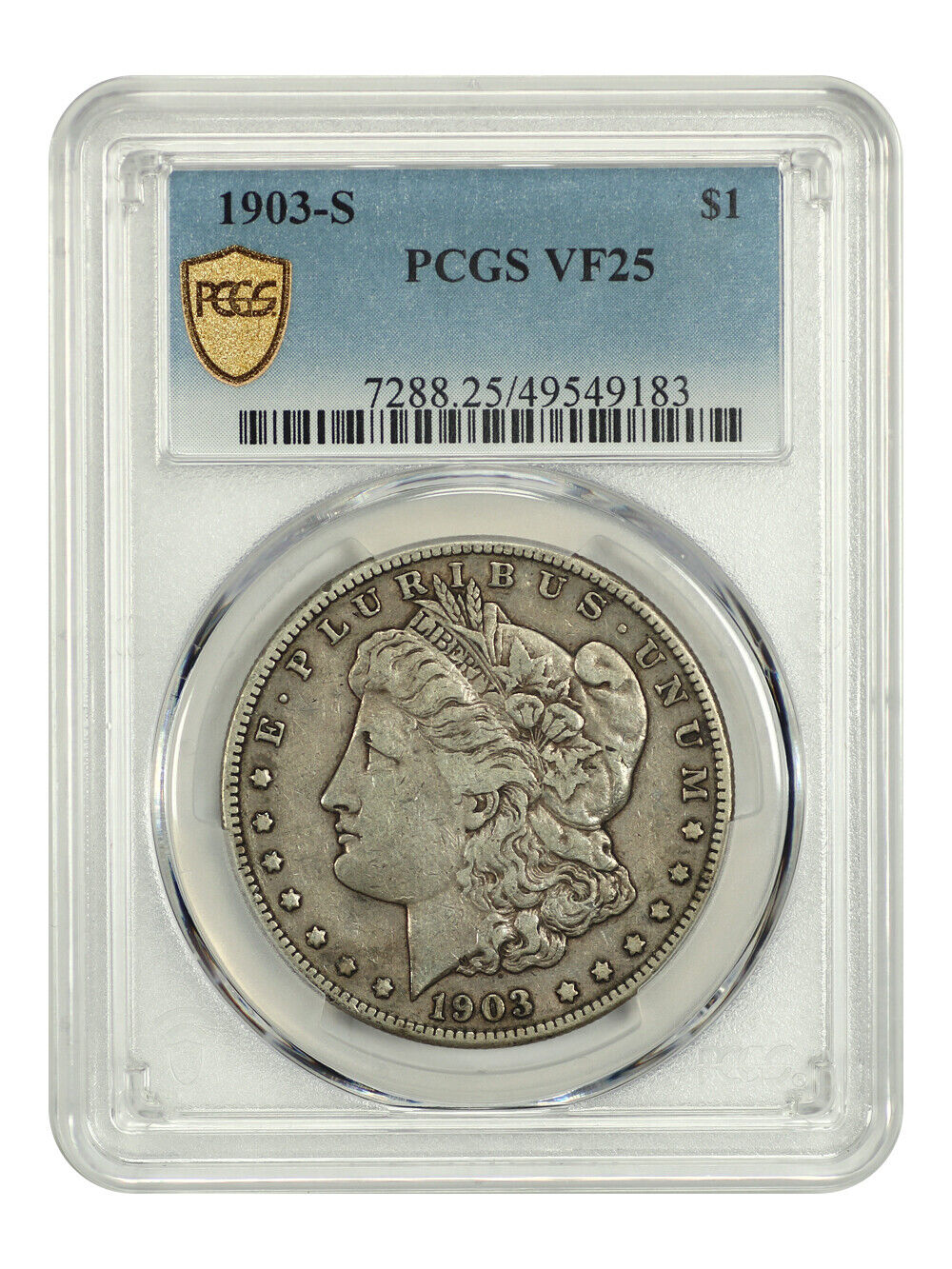 1903-S $1 PCGS VF25 - Morgan Dollar - Key Date