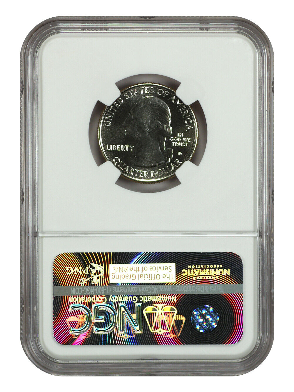 2017-D 25C Ozark Riverways NP NGC MS67PL - Type 1 - Clad