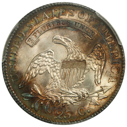 1819 25C PCGS/CAC MS64+ (Small 9)