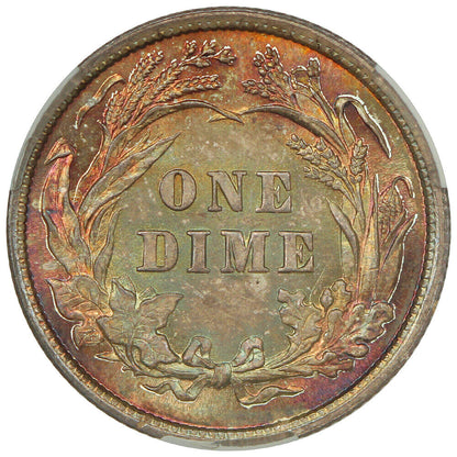 1897 10C CACG MS66+ ex: D.L. Hansen - Barber Dime