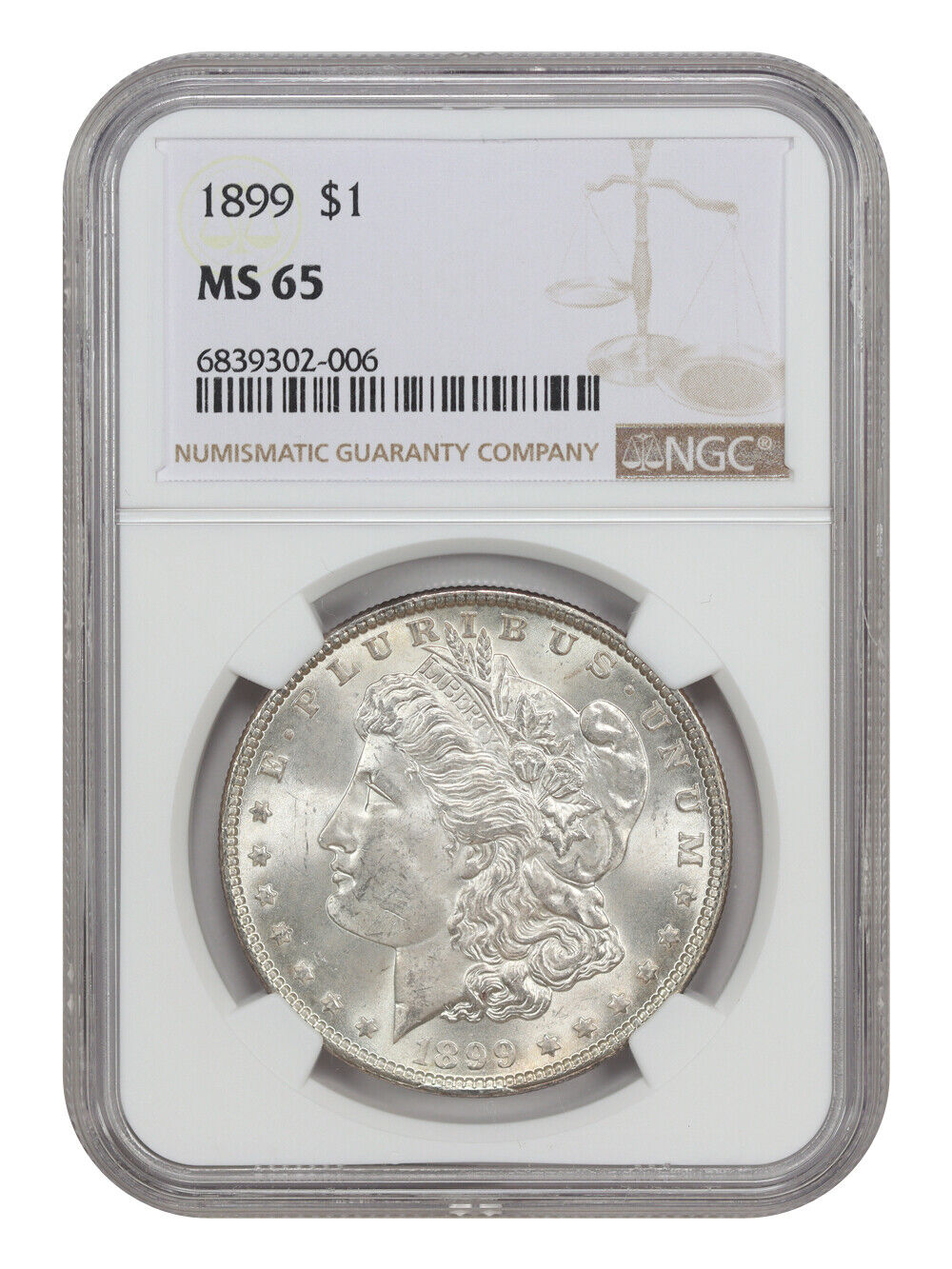 1899 $1 NGC MS65 - Morgan Dollar