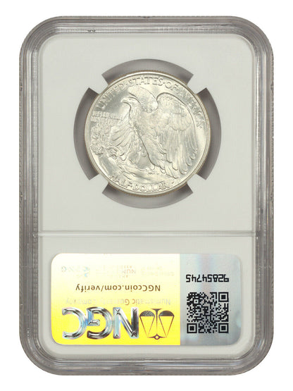 1944 50C NGC MS64 - Walking Liberty Half Dollar