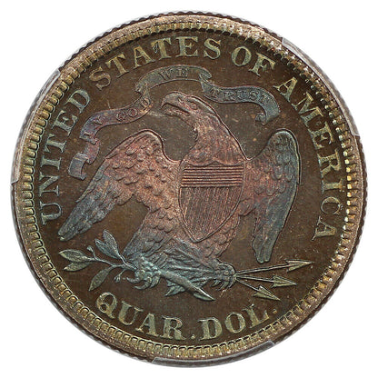 1883 25C PCGS PR68