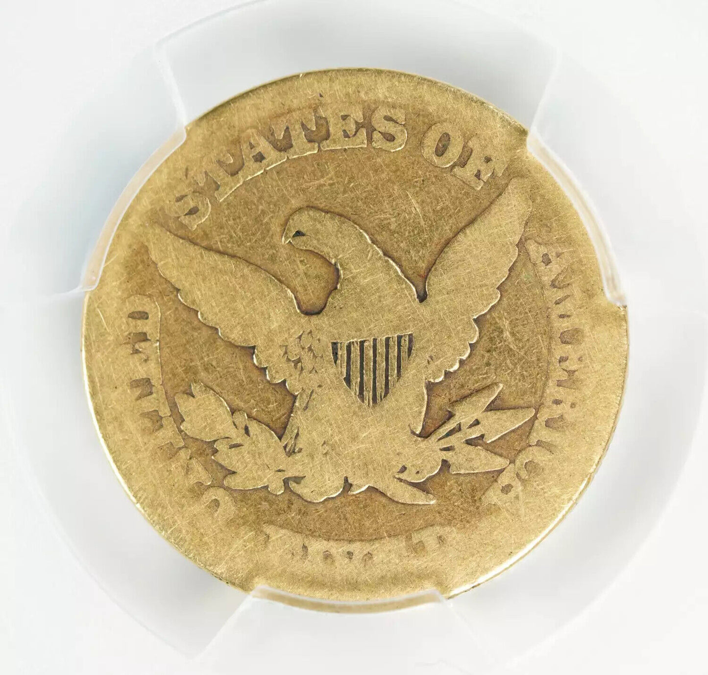 1847 LIBERTY HEAD HALF EAGLE $5 GOLD PCGS CERTIFIED FR 02 FAIR (392)