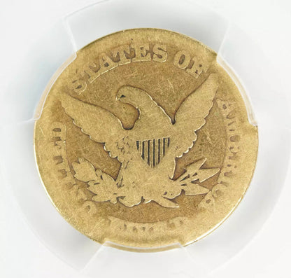 1847 LIBERTY HEAD HALF EAGLE $5 GOLD PCGS CERTIFIED FR 02 FAIR (392)