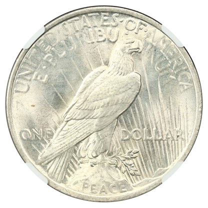 1923 $1 NGC MS67 - Peace Dollar