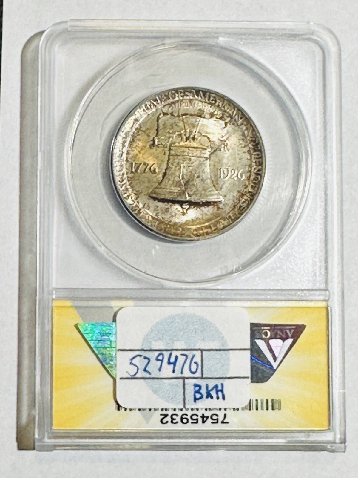 1926 p Sesquicentennial ANACS MS-63